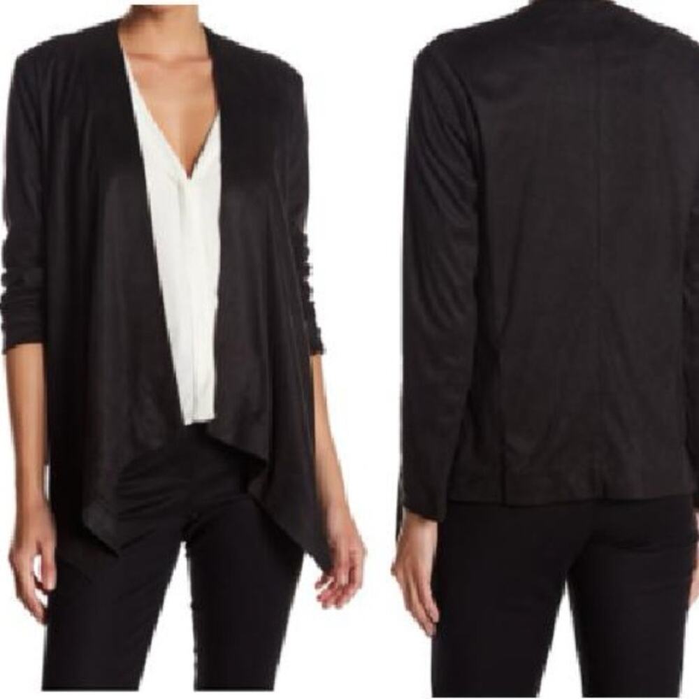 The Kooples Suede Cardigan Jacket Size 36 (S)